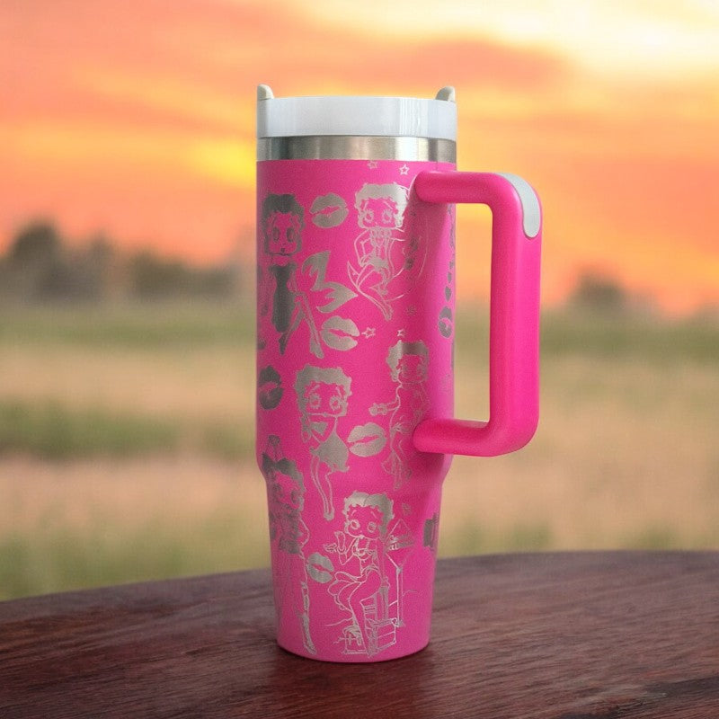 30 oz Handle Tumbler