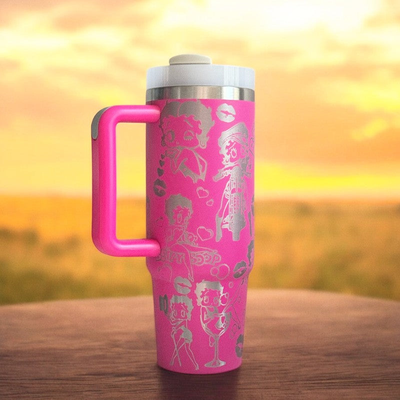 30 oz Handle Tumbler