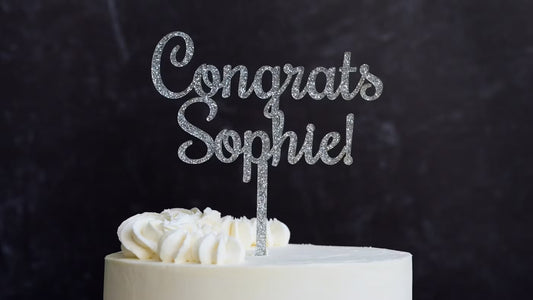 Custom Ornament Cake Topper