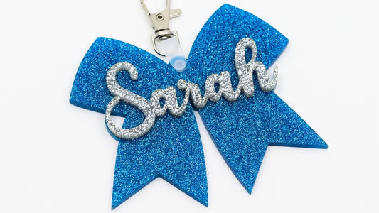 Custom Ornament Key Chain Bow