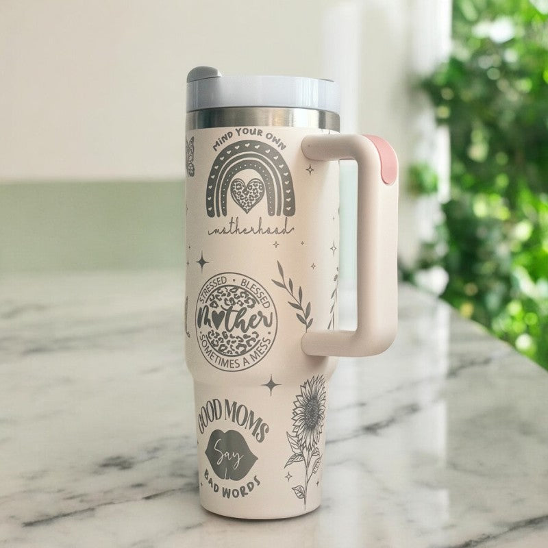 30 oz Handle Tumbler