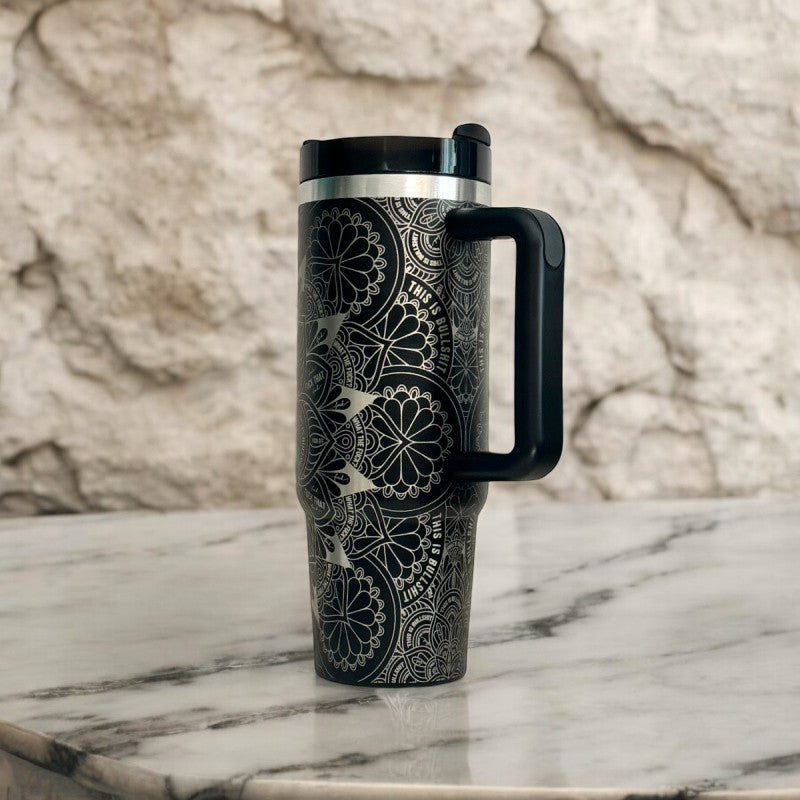 30 oz Handle Tumbler