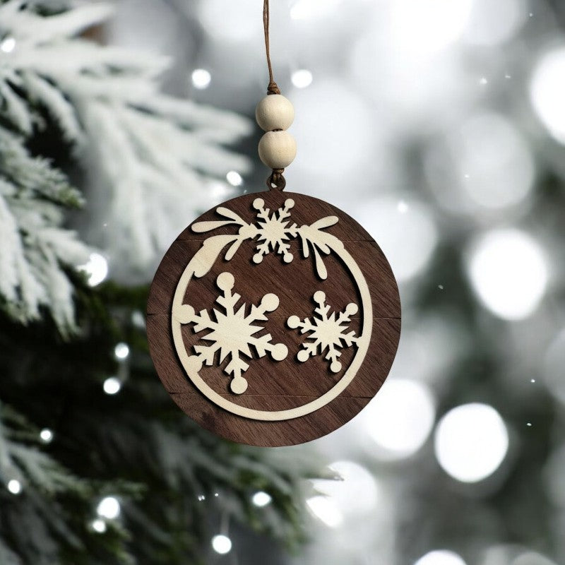 Rustic Woodland Christmas Ornaments