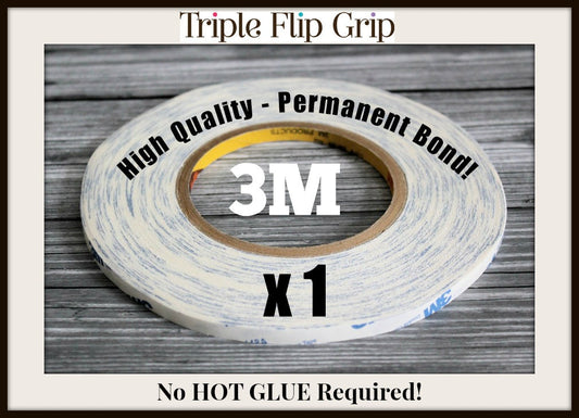 x1 54.7yds (50meters) 3M SUPER Sized Roll - Triple Duty Double Sided Tape for All of your crafting needs!